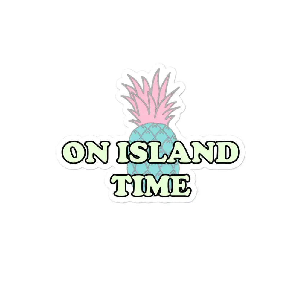 Island Time stickers