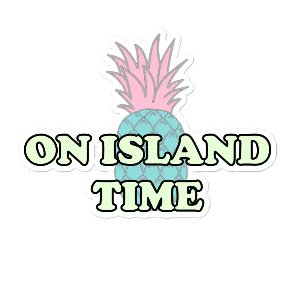 Island Time stickers