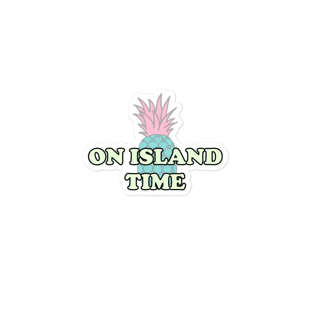 Island Time stickers